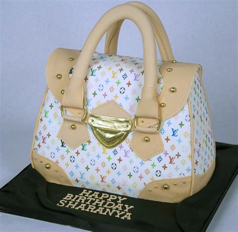 how to make a louis vuitton purse cake|Louis Vuitton birthday cake.